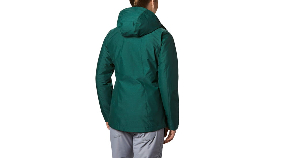 Columbia Whirlibird III Interchange Jacket, Dark Ivy Crossdye, XL - Womens, 1801151398-XL