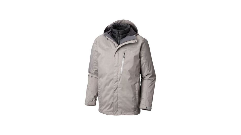 Columbia Whirlibird III Interchange Jacket - Mens, Boulder Melange, Extra Large, 1800471004-XL