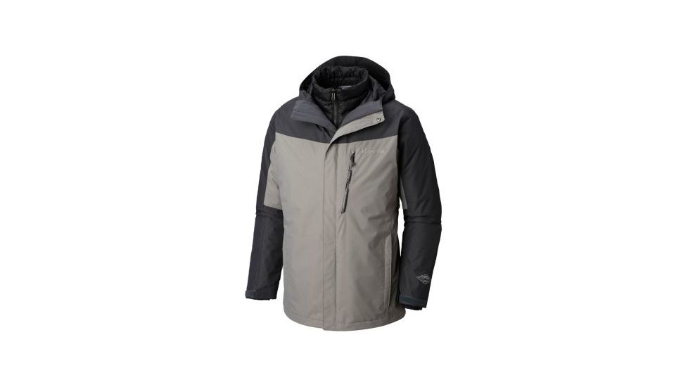 Columbia Whirlibird III Interchange Jacket - Mens, Boulder/Shark, Extra Large, 1800471003-XL