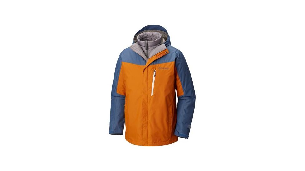 Columbia Whirlibird III Interchange Jacket - Mens, Bright Copper/Dark Mountain, Medium, 1800471841-M