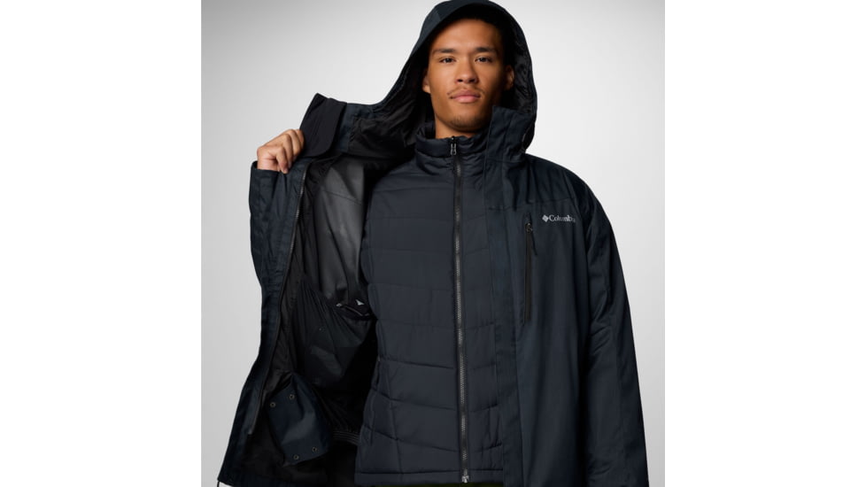 Columbia Whirlibird V Interchange Jacket - Mens, Black, Small, 2090281010-S