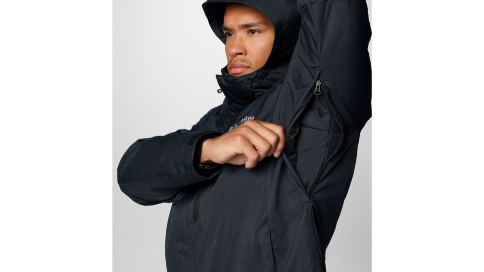 Columbia Whirlibird V Interchange Jacket - Mens, Black, Small, 2090281010-S