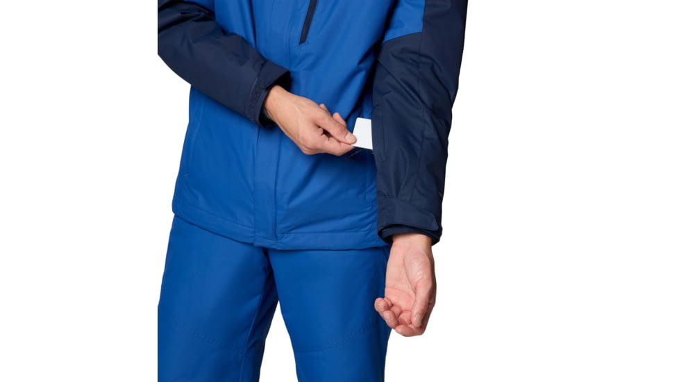 Columbia Whirlibird V Interchange Jacket - Mens, Mountain Blue/Collegiate Navy, Extra Large, 2090281-433-XL
