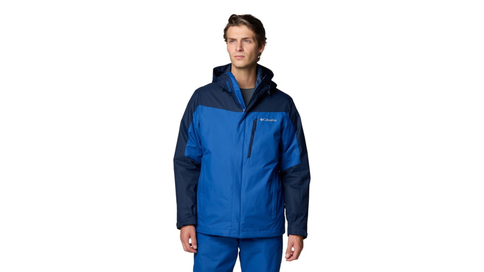 Columbia Whirlibird V Interchange Jacket - Mens, Mountain Blue/Collegiate Navy, Extra Large, 2090281-433-XL