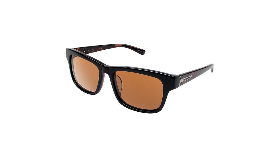 Columbia Whitney Single Vision Prescription Sunglasses CBWHITNEY01 - Frame Color Black / Tortoise