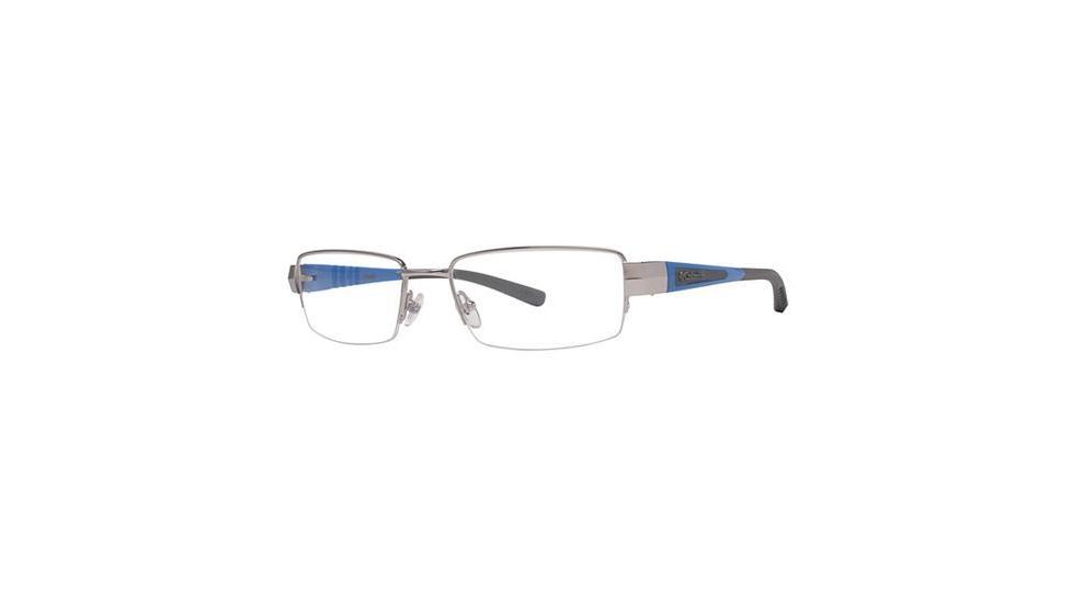 Columbia Wicklow Bifocal Prescription Eyeglasses - Frame Matte Silver/Blue, Size 54/18mm CBWICKLOW01