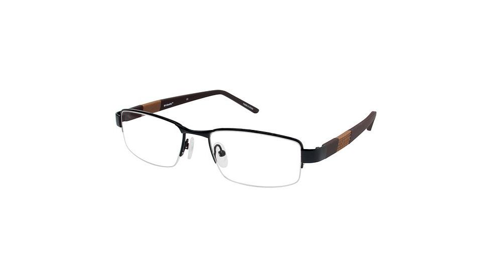 Columbia WILLIAMS MOUNT Progressive Prescription Eyeglasses - Frame BLACK/BROWN, Size 52/18mm CBWILLIAMSMT01