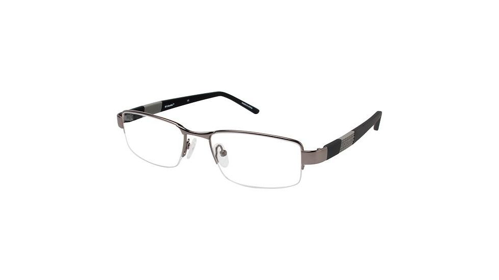 Columbia WILLIAMS MOUNT Progressive Prescription Eyeglasses - Frame GUN/BLACK, Size 52/18mm CBWILLIAMSMT02