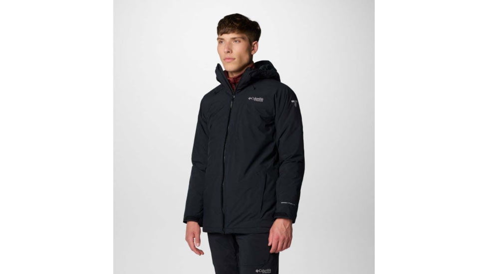 Columbia Winter District III Jacket - Mens, Black, Small, 2087371-010-S