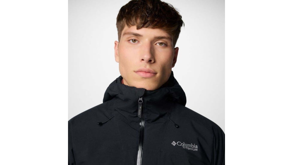 Columbia Winter District III Jacket - Mens, Black, Small, 2087371-010-S