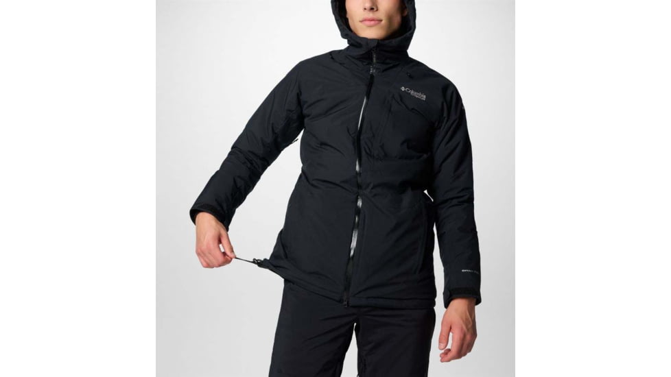 Columbia Winter District III Jacket - Mens, Black, Small, 2087371-010-S