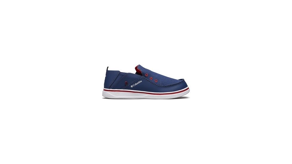 Columbia Youth Bahama PFG Shoes, Carbon/Intense Red, Medium, 1, 1826931469-1