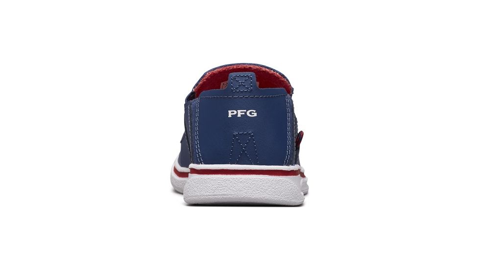 Columbia Youth Bahama PFG Shoes, Carbon/Intense Red, Medium, 1, 1826931469-1