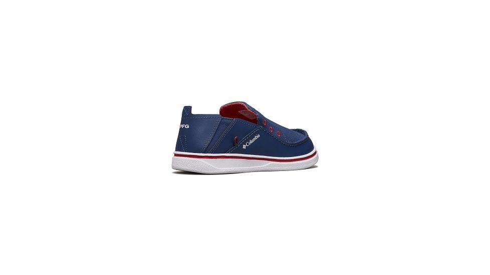 Columbia Youth Bahama PFG Shoes, Carbon/Intense Red, Medium, 1, 1826931469-1