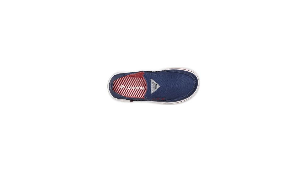 Columbia Youth Bahama PFG Shoes, Carbon/Intense Red, Medium, 1, 1826931469-1