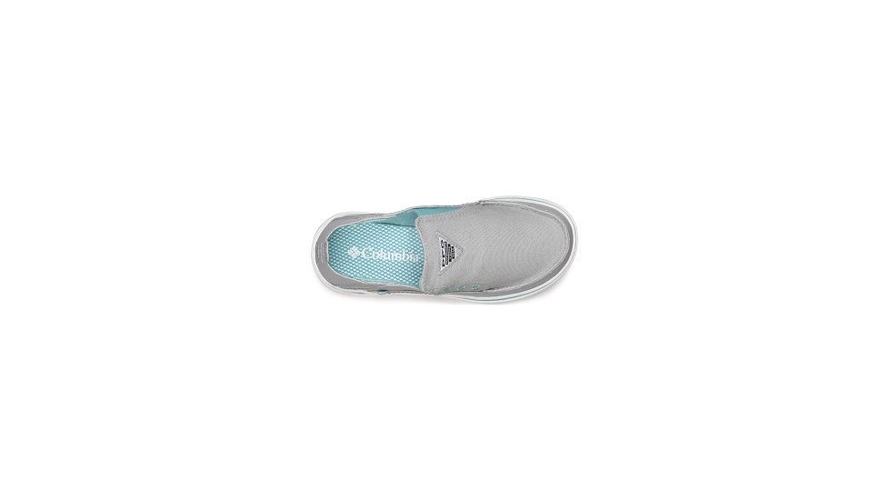 Columbia Youth Bahama PFG Shoes, Earl Grey/Geyser, Medium, 2, 1826931025-2
