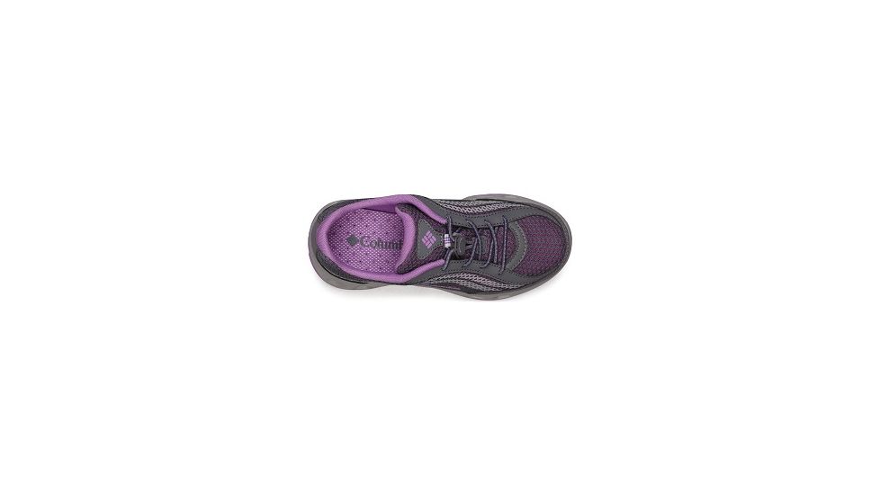 Columbia Childrens Drainmaker IV Boat Shoes, Graphite/Northern Lights, Medium, 11, 1826921054-11