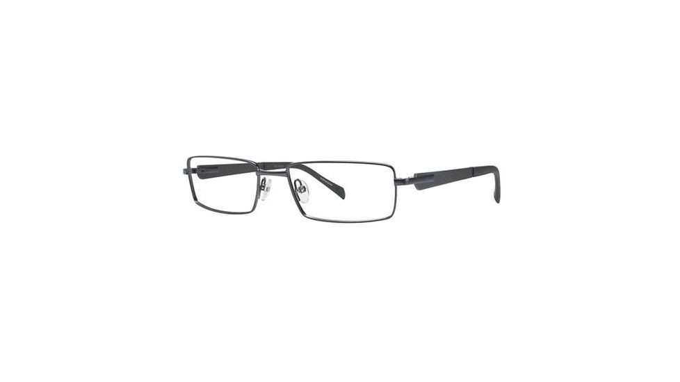 Columbia Zephyr Single Vision Prescription Eyeglasses - Frame Semi Matte Gunmetal, Size 55/17mm CBZEPHYR01