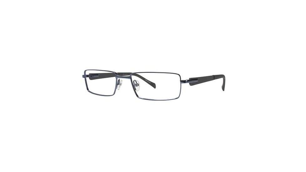 Columbia Zephyr Single Vision Prescription Eyeglasses - Frame Shiny Carbon, Size 55/17mm CBZEPHYR03