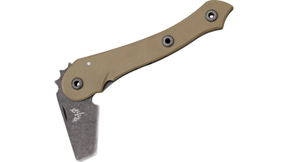 Combat Ready EDA Folding Axe, Coyote Tan Handle CBR200C