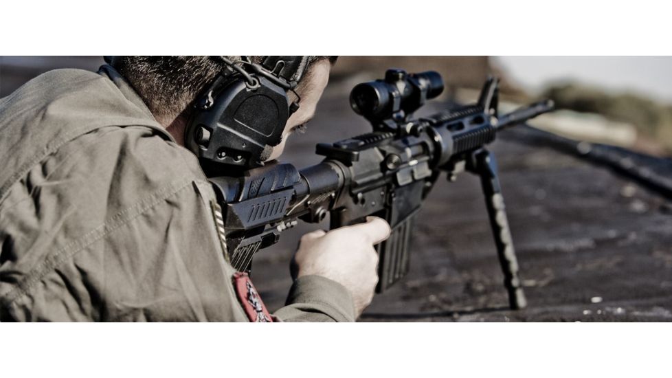 Command Arms Accessories Long Multi Position Adjustable Sniper Stock,Black SRS Assembly