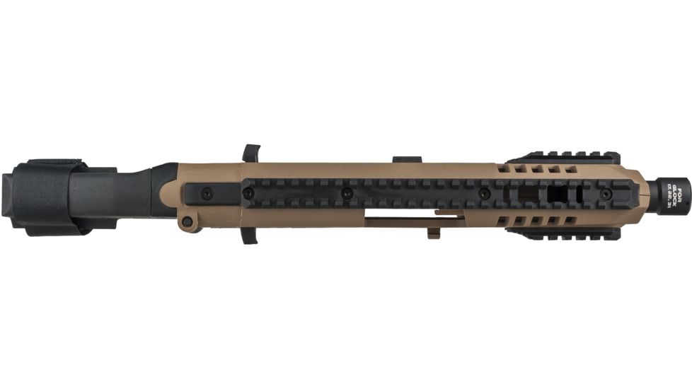 CAA Micro Roni Stabilizer Pistol Carbine Conversion for Glock - Non NFA, Glock 17/22/31, Tan, MIC-RONI-STAB17-03