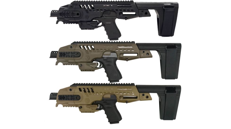 Command Arms Accessories Micro RONI Stabilizer Glock Pistol Carbine Conversion - Non NFA