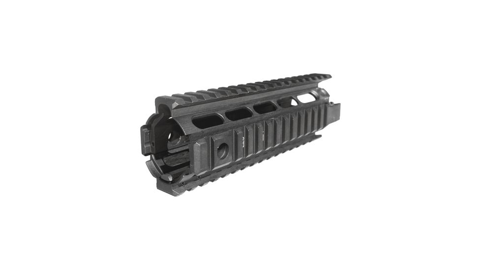 Command Arms Accessories Picatinny Quad Rail Fits AR15/M16 Aluminum Black Oxide Finish XM4S