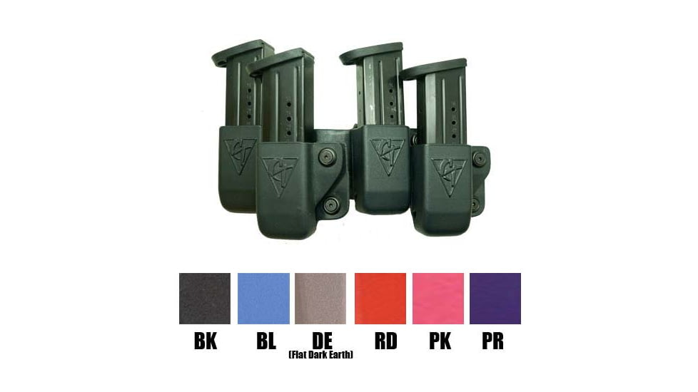 Comp-Tac Beltfeed 4 Mag OWB Kydex, Size 4 - Glock 9/40 Double Stack, .45 GAP, Left Hand, Flat Dark Earth, C66804000LFDN