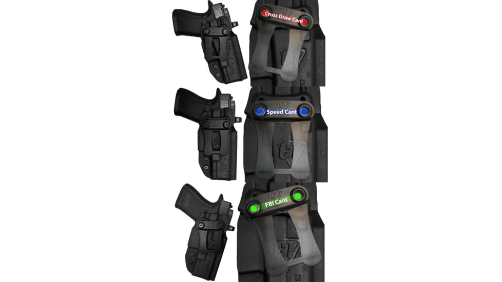 Comp-Tac Dual Concealment IWB Holster, Springfield Echelon, Right Hand, Black, C669SF416LBKN