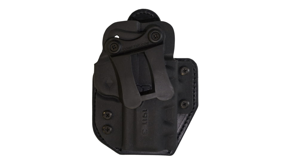 Comp-Tac eV2 Infidel AIWB Holster, Easy-On Easy-Off Clip, Right Hand, 1911 - 3 in, Black, C90619002RBKN