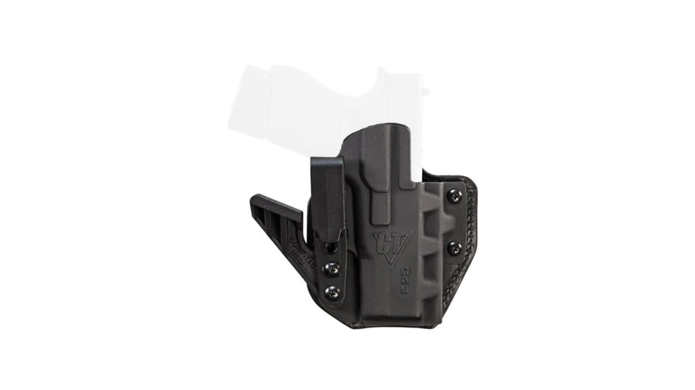 Comp-Tac eV2 Max AIWB Concealed Carry Holster, CZ P-10S, Right Hand, 1.50 in Belt Clip, Black, 739189136384