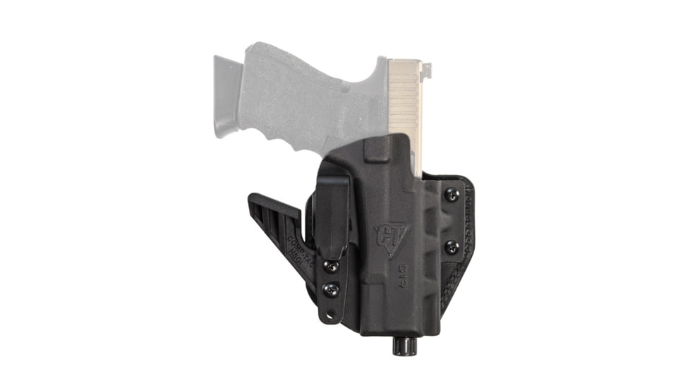 Comp-Tac eV2 Max Hybrid Appendix IWB Holster , Right Hand, Glock - 19/23/32 Gen1,2,3,4, Black, C852GL051RBKN
