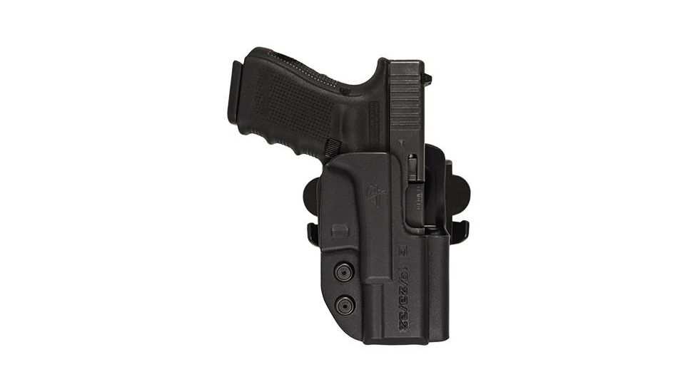 Comp-Tac International OWB Holster, Smith &amp; Wesson M&amp;P Pro 5 in, Right, Black, 739189116294