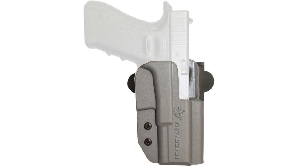 Comp-Tac International OWB Kydex Modular Mount, Glock - 20/21 with Rail, Right Hand, Wolf Grey, C241GL054RWGN