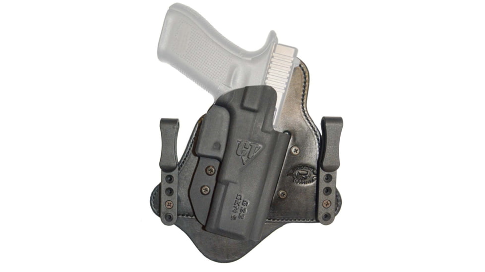 Comp-Tac MTAC IWB Hybrid Hoslter - 1.5in Standard Clips, SW - MP Shield .45, Right Hand, Black, C225SW144RBSN