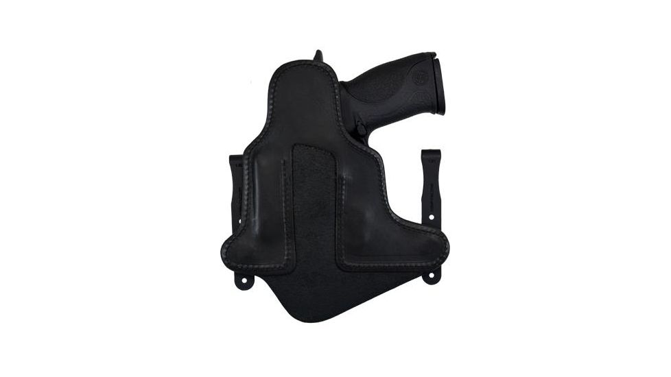 Comp-Tac Neutral Cant Inside The Waistband Appendix Carry Leather Holster, Sig P320/250 Compact, Right Hand, Black 739189108473
