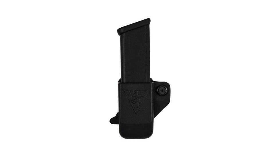 Comp-Tac OWB Single Magazine Pouch,Glock 43,Black,Left Side Carry SMPGLK43-LSC