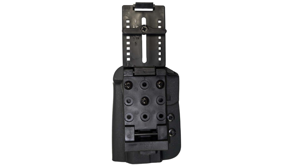 Comp-Tac QB OWB Kydex Holster- Modular Fit, Q3 - Size 3 - Glock 43, Spring XDS, M&amp;P Shield, Walther PPS, CCP, Black, C57300000NQ3N