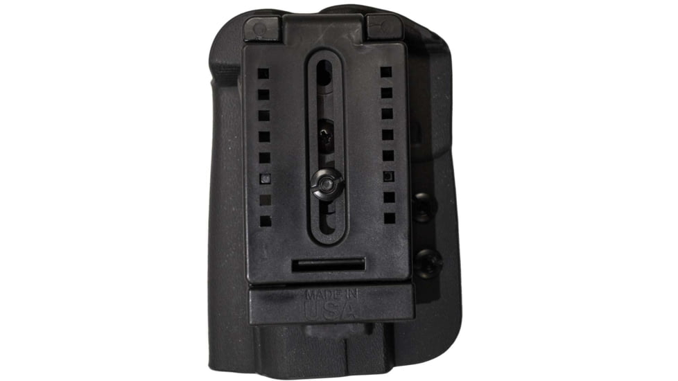 Comp-Tac QB OWB Kydex Holster- Modular Fit, Q3 - Size 3 - Glock 43, Spring XDS, M&amp;P Shield, Walther PPS, CCP, Black, C57300000NQ3N