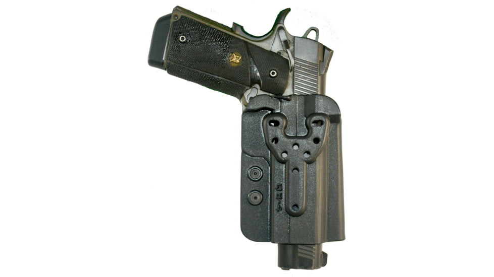 Comp-Tac QB OWB Kydex Holster- Modular Fit, Q3 - Size 3 - Glock 43, Spring XDS, M&amp;P Shield, Walther PPS, CCP, Black, C57300000NQ3N