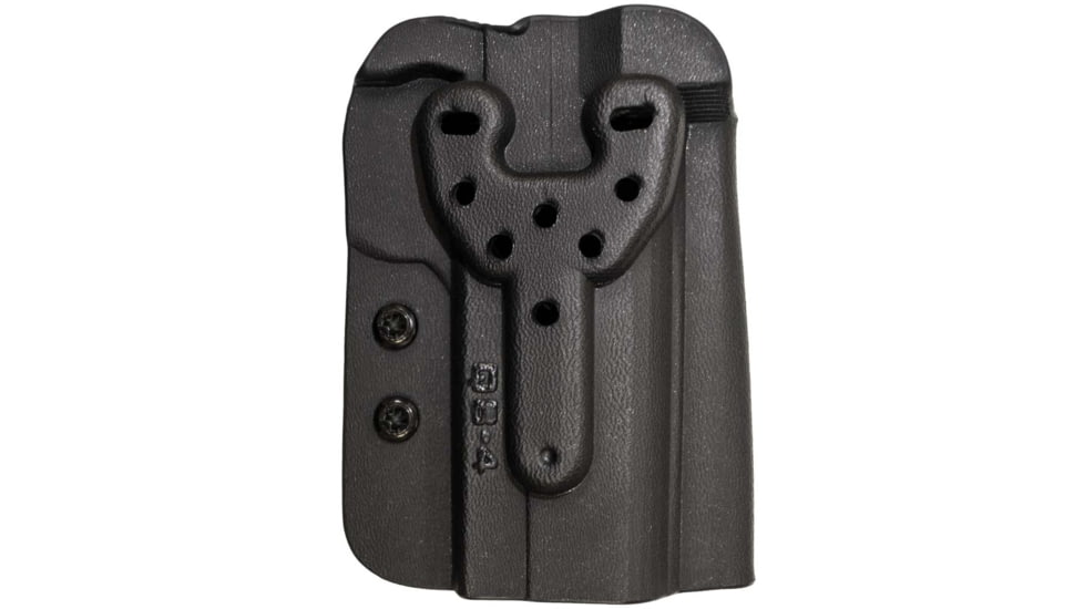 Comp-Tac QB OWB Kydex Holster- Modular Fit, Q3 - Size 3 - Glock 43, Spring XDS, M&amp;P Shield, Walther PPS, CCP, Black, C57300000NQ3N