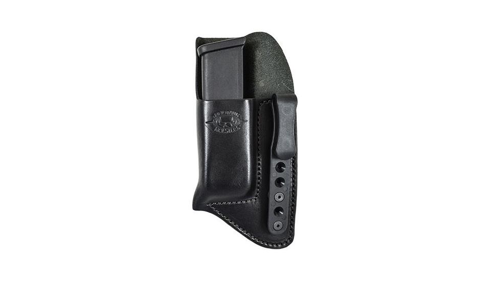 Comp-Tac Single Mag Concealment Pouch,1911 Single Stack 1.5in,Standard Clip,Black,Left Side Carry SMCP1911SS-1.5STDLSC