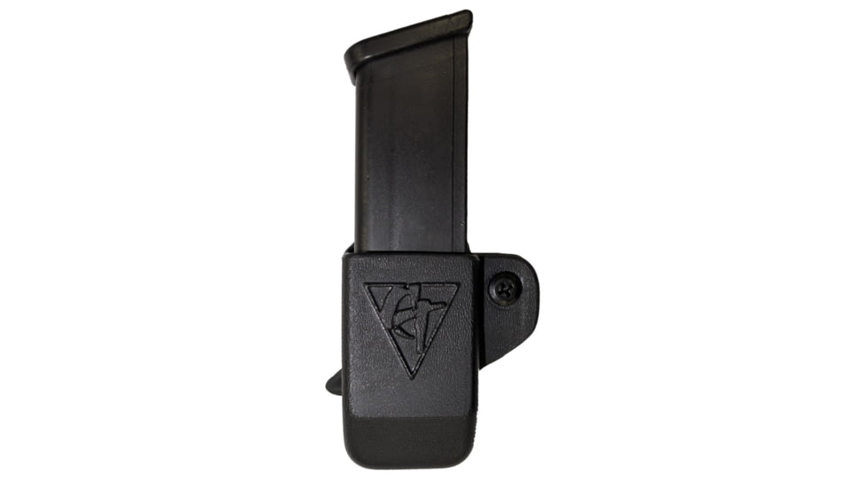 Comp-Tac Single Magazine Pouch W/ Belt Clip, Black - C62111000RBKN