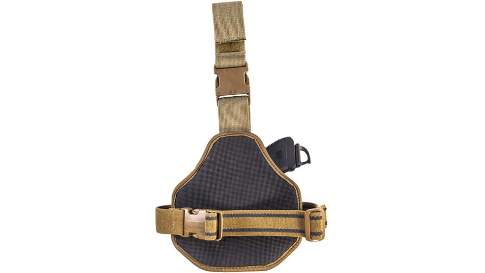 Comp-Tac Single-Point Drop Leg Warrior Kydex Holster Combo, Right Hand, Glock 19 Gen 1-4, Coyote Brown, 23051RCB