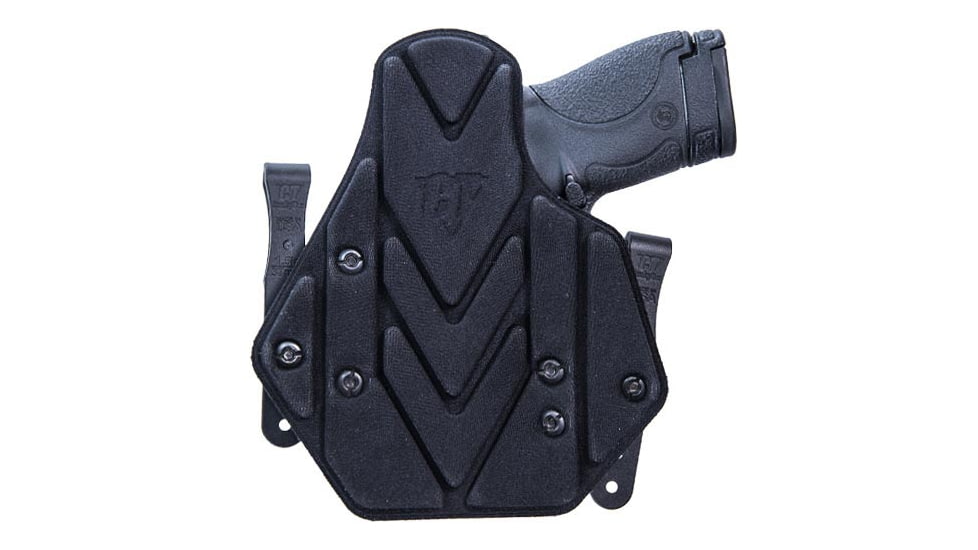 Comp-Tac Sport-Tac IWB Kydex/Nylon Holster, Glock 26 Gen5, Right Hand, Black, C916GL297RBSN