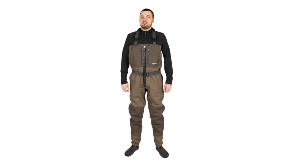 Compass 360 Deadfall-Z Zippered STFT Wader - Mens, Coffee/Stone, Large, 2111120-LG