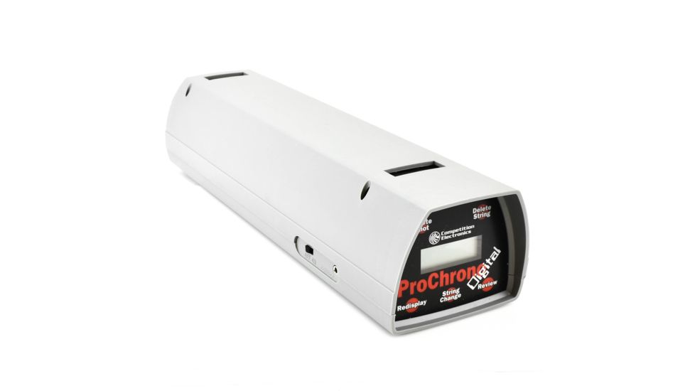 Competition Electronics Prochrono Digital Chronograph, 99 Shot Capacity, White, 16 x 4 x 3-1/4 in, CEI-3800