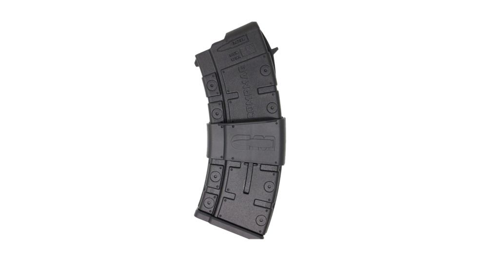 CompMag AK-47 Compliant Locked Magazine, 7.62x39, 10 Round, Black, 860000321211-10RD