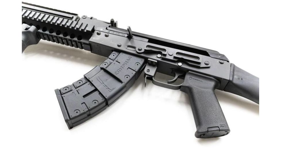 CompMag AK-47 Compliant Locked Magazine, 7.62x39, 10 Round, Black, 860000321211-10RD